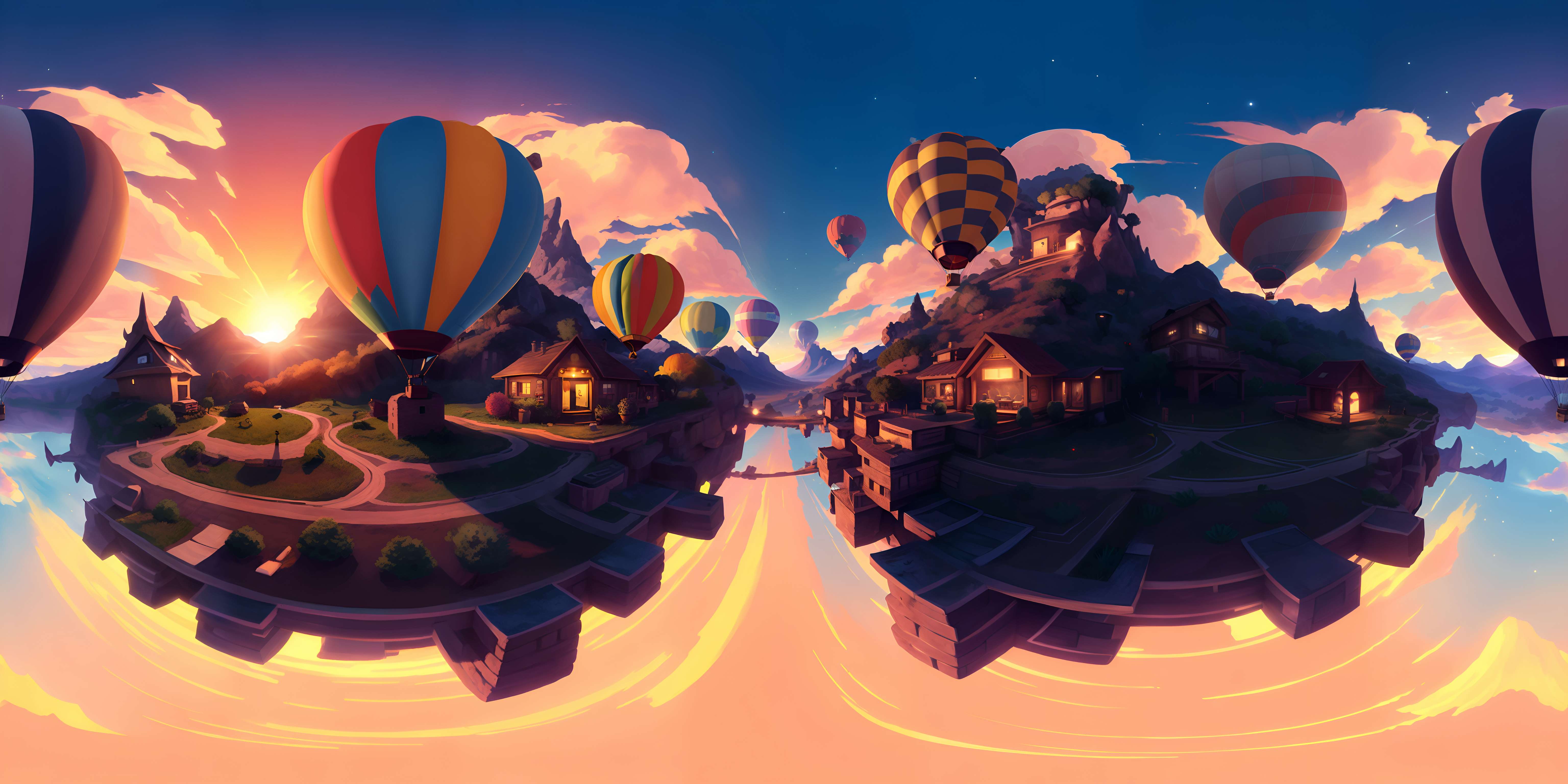 Hot Air Balloons Sky Overlay 16x by Konkov on PvPRP